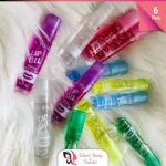 (6Pcs) AtoZ Fruity Lip Oil Natural Fruity Moisturizing Lip Care Oil