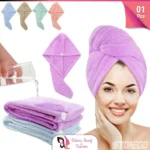 (1Pc) Quick Dry Hair Towel Fast Drying Hair Towel Super Absorbent for Women