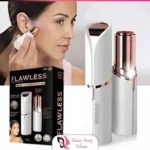 Flawless Facial Hair Remover Cell Operated Epilator For Eyebrow Upper Lips  - Mini Shaver For Women