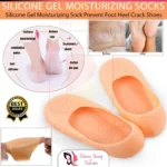 Silicone Socks Full Foot Gel Moisturizing Socks Foot Care Protector Cracked Heel Repair Socks (Pair)