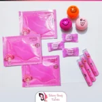 12in1 Skin Care Makeup Deal - 3 Pcs Lip Sheet + 3 Pcs Compressed Mask + 3 Pcs Emoji Balm + 3 Pcs Pink Magic Lip Balm All In One 50% Off