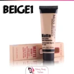 Miss Rose Professional Makeup Foundation Matte Wear Liquid Foundation- Beige 1