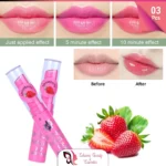 (3Pcs) Pink Magic Strawberry Lip Balm Moisturizing & Color Transforming Lip Balm