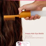 Root Comb Hair Oil Applicator Bottle Hair Dye Comb Tool with Scale - 110ml