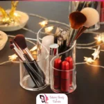 Acrylic Makeup Organizer Stand and Brush Holder | Lipstick Organizer - S Shape Makeup Organizer