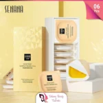 (6Pcs) Senana Gold Yeast Goodnight Frozen Film Skin Care Facial Mud Mask