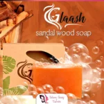 Glaash Sandalwood Organic Soap Bar - 100gm
