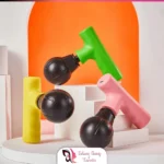 Rechargeable Mini Facia Gun On The Go Massager - Multicolor