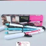 Shinon 4in1 Professional Hair Straightener Curler And Crimper With Cover