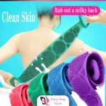 (1Pc) Silicone Back Scrubber Bath Belt