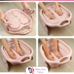 Folding Portable Detox Foot Spa Massage Foot Wash Basin