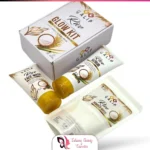 Galip Rice Facial Kit 3 Step Skincare Set with Face Wash, Scrub, and Mask