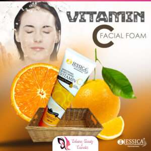 Jessica Anti Aging Vitamin C Facial Foam Face Wash