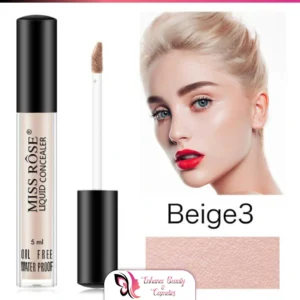 Miss Rose Professional Makeup Liquid Concealer - Beige