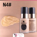 Miss Rose Waterproof Moisturizing Oil Free Full Coverage Deep Whitener Liquid Foundation 30Ml - beige 4