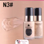 Miss Rose Waterproof Moisturizing Oil Free Full Coverage Deep Whitener Liquid Foundation 30Ml - beige 3