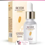 Rorec Collagen White Rice Face Serum Infused with Hyaluronic Acid Essence for Pore Refinement, Moisture Balance, Oil Control, Anti-Wrinkle Defense, and Skin Brightening