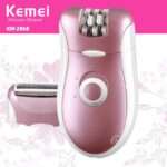 Kemei 2 in 1 Epilator & Shaver | Body Hair Remover Machine (M:2068)