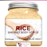 Wokali Sherbet Body Scrub – Rice (350ml)