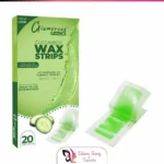 Glamorous Face Body Wax Strips (Cucumber) - 20 Strips