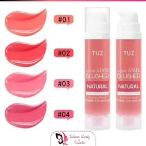 TUZ Multi-fuctional Liquid Blusher With 4 Shades For Cheek,Eye & Lip -20ml