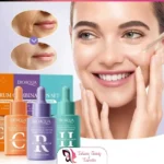 BIOAQUA 3in1 Facial Serum Combination Set Moisturizing Nicotinamide Turmeric Snail Secretion Anti-Oxidation Hydrate Anti-Wrinkle Tender Face Skin 3x 30ml
