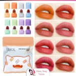 Derol 8-Color Mini Little Monster Capsule Lipstick Portable Cute Candy Lipstick Kit Nonstick Cup Velvet Matte Easy To Color For Women And For Girls