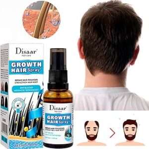 Disaar Growth Hair Oil Spray Repair Follicles Strengthen Hair Root Dht Blocker Nourishing 30ml