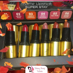 6 In 1 Kylie Matt Lipstick Kit – Kelly 6 Shade Collection