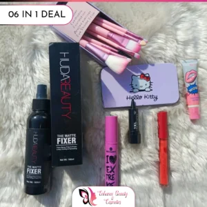 12 in 1 Makeup Deal  – Your Ultimate Beauty Kit Huda beauty fixer