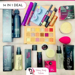 14-in-1 Huda Beauty Makeup Bundle perfect for all your beauty