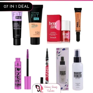 7 In 1 Professional Makeup Deal - Makeup Fixer, BB Tube,  Primer,  Benetint, Pro Concealer, Mascara, Liner