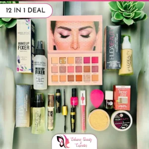 12 in 1 Makeup Deal  Makeup Fixer,Liquid Foundation, Primer, and many more for girls